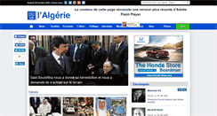 Desktop Screenshot of ouvalalgerie.com